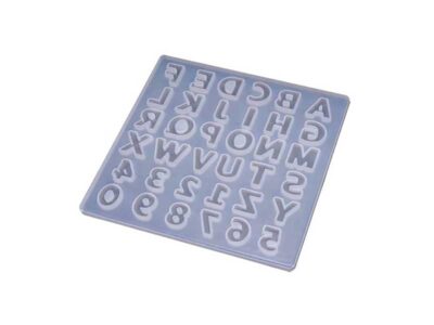 Small Silicone Alphabet and Numbers Mold